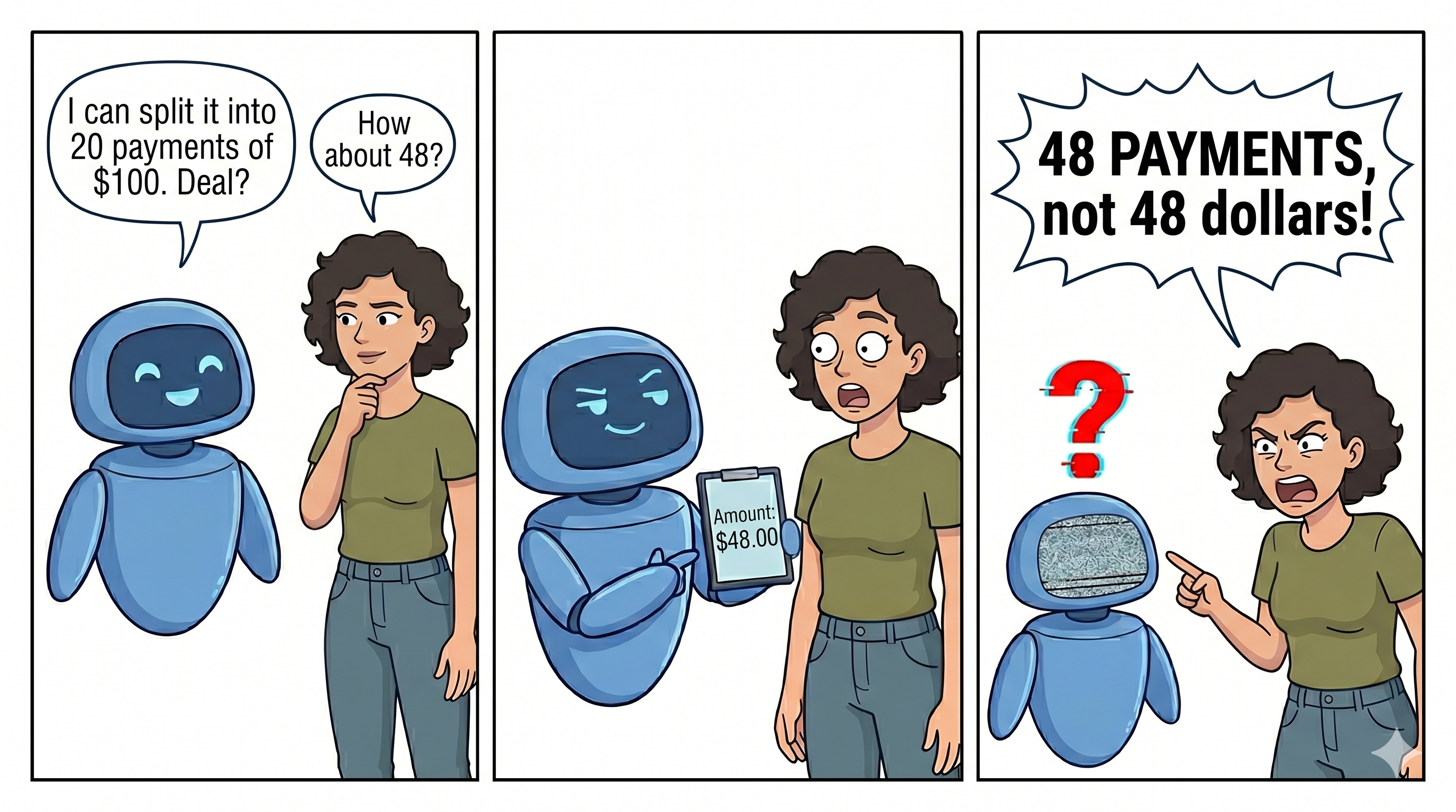 Comic: 48 installments vs $48